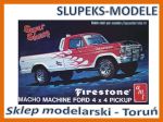 AMT 858 - Ford 1978 4x4 Pickup Firestone Macho Machine - 1/25